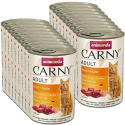 Animonda Gatto Carny adulto Manzo e pollo 18x400g
