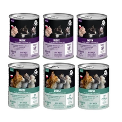 PetRepublic pezzi in salsa con tacchino/porchetta 6x400g per gatti