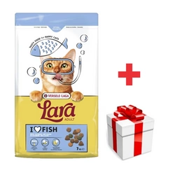 VERSELE-LAGA Lara Adult Salmon 7 kg - alimenti per gatti adulti con salmone + sorpresa per il gatto