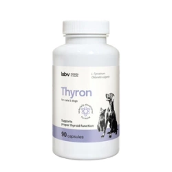 LAB-V Thyron - Supporto della normale funzione tiroidea per cani e gatti 90 capsule