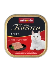Animonda Vom Feinsten Adulti Gatto Manzo e patate 100g