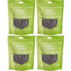 DOLINA NOTECI  Natural Treats Veal Liver Fegato di vitello per cani 4x150g