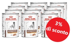 ROYAL CANIN Gastro Intestinal High Fibre 12x410g lattina - 3% di sconto in un set