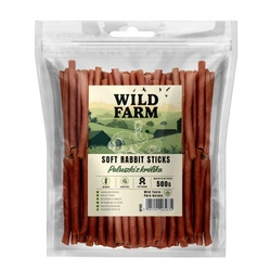 WILD FARM Bastoncini di coniglio 500 g snack per cani