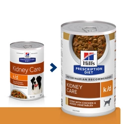 HILL'S PD Prescription Diet Canine k/d pollo (spezzatino) 354g-lattina