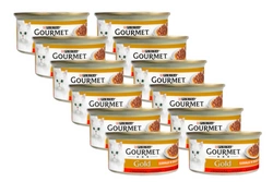 Purina Gourmet Gold Sauce Delight con manzo 12x85g