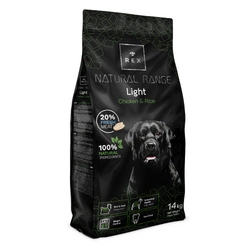 Rex Natural Range Light Pollo e Riso 14 kg