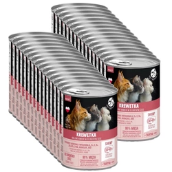 PetRepublic pezzi in salsa con gamberetti 30x400g per gatti