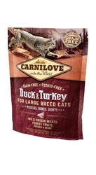 CARNILOVE Cat Anatra e Tacchino per Razze di Taglia Grande 400 g