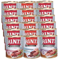 Rinti Kennerfleisch cibo umido per cani Mix di sapori 18x800g