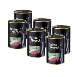 Dolina Noteci Premium per gatti ricco di oca 6x400g