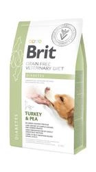 Brit Grain Free Veterinary Diet Dog Diabetes Tacchino con piselli 2kg