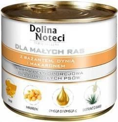 Dolina Noteci Premium per piccole razze con fagiano, zucca e noodles 185g x6