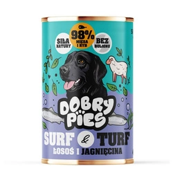Dobry Pies Salmone e agnello 400 g