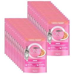 Purina One Junior con salmone e carote 26x85g