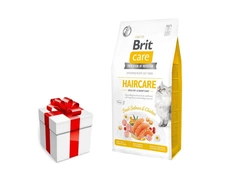 Brit Care Cat Grain-Free Haircare Healthy & Shiny Coat 7kg + sorpresa per il gatto GRATIS