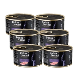 DOLINA NOTECI Premium per gatti ricco di coniglio 6x185 g