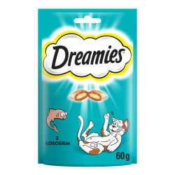 DREAMIES Snack per gatti al salmone 60g