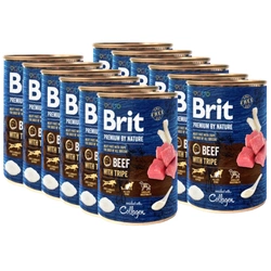 Brit Premium by Nature Manzo con Trippa 12x400g