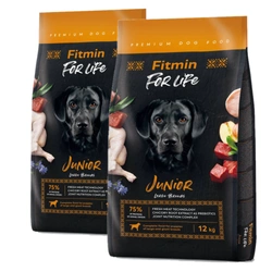 FITMIN For Life Junior Large Breeds 2x12kg