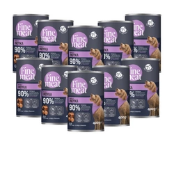 PetRepublic Fine Meat piatto di tacchino 10x400g per cani