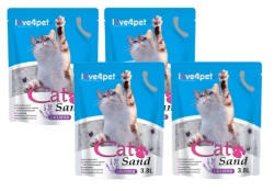 Lettiera per gatti in silicone Sand Lavender 4x3,8l