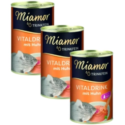 Miamor VitalDrink con pollo 3x135ml