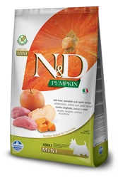 Farmina N&amp;D Pumpkin Grain Free Canine Adult Mini Boar&amp;Apple 7 kg x 2