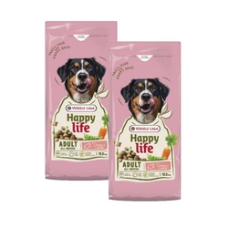 VERSELE-LAGA Happy Life Adult with Lamb 2x12,5 kg - alimenti per cani adulti di taglia grande con agnello