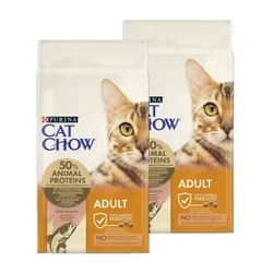 PURINA Cat Chow Adult Salmon Alimento per gatti 2x15 kg