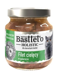 Basttet'o Holistic Filetto di vitello in galette per gatti 130g