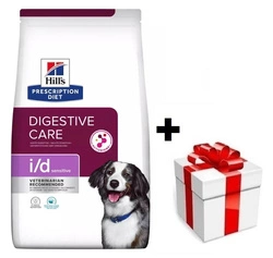 Hill's PD Prescrizione Dieta canina i/d Sensitive 12kg + HILLS Cibo ipoallergenico per cani 220g GRATIS