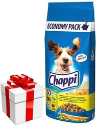 Chappi  Cibo secco per cani con pollame e verdure 13,5kg + SORPRESA GRATUITA PER IL CANE!