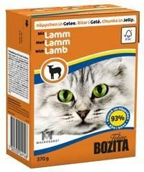 BOZITA Agnello in gelatina per gatti 370g