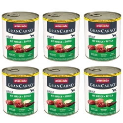 ANIMONDA GranCarno Adult Dog gusto: Cervo + Mela 6x800g