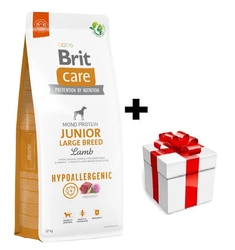 BRIT CARE Dog Hypoallergenic Junior Large Breed Lamb 12kg + sorpresa per il cane GRATIS