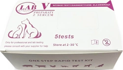 Lab-V Test rapido per Toxoplasmosi IgG/IgM Ab per Gatti