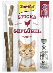 GIMCAT Bastoncini con pollame e fegato 4 pz.