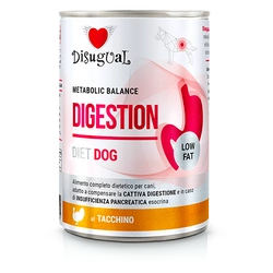 Disugual Cibo umido per cani Veterinario DIGESTION Tacchino (adulto) 400 g