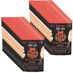 Fitmin Gatto per la vita Gattino Pollo 28x85g