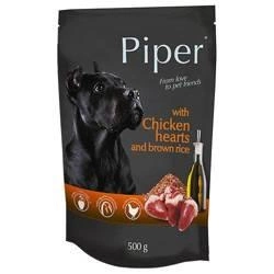 Dolina Noteci Piper per cani con cuori di pollo e riso 500g