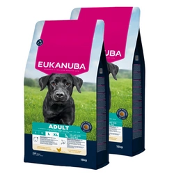 EUKANUBA Pollo Adulto di Taglia Grande 2x15 kg