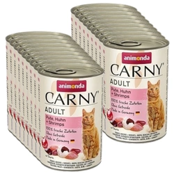 Animonda Cat Carny Adulti Manzo, tacchino e gamberi 18x400g