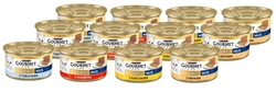 Purina Gourmet Gold mousse - mix di gusti 24x85g