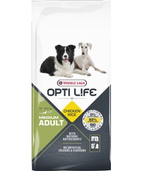 Versele-Laga Opti Life Adulto Medio con pollo e riso 12,5 kg x2