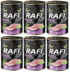 RAFI Cat Adult Sterilised con coniglio 6x400g