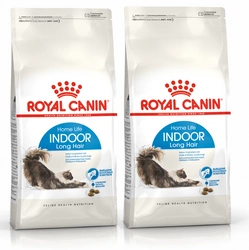 ROYAL CANIN Indoor Long Hair 10 kg x 2