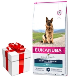 Eukanuba Pastore tedesco adulto 12kg + Sorpresa GRATUITA per il cane!