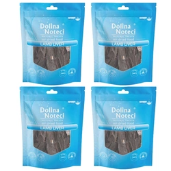 DOLINA NOTECI Natural Treats Lamb Liver Fegato di agnello per cani 4x150g