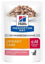 Hill's Prescrizione Dieta c/d Urinary Stress Feline Salmon 85g